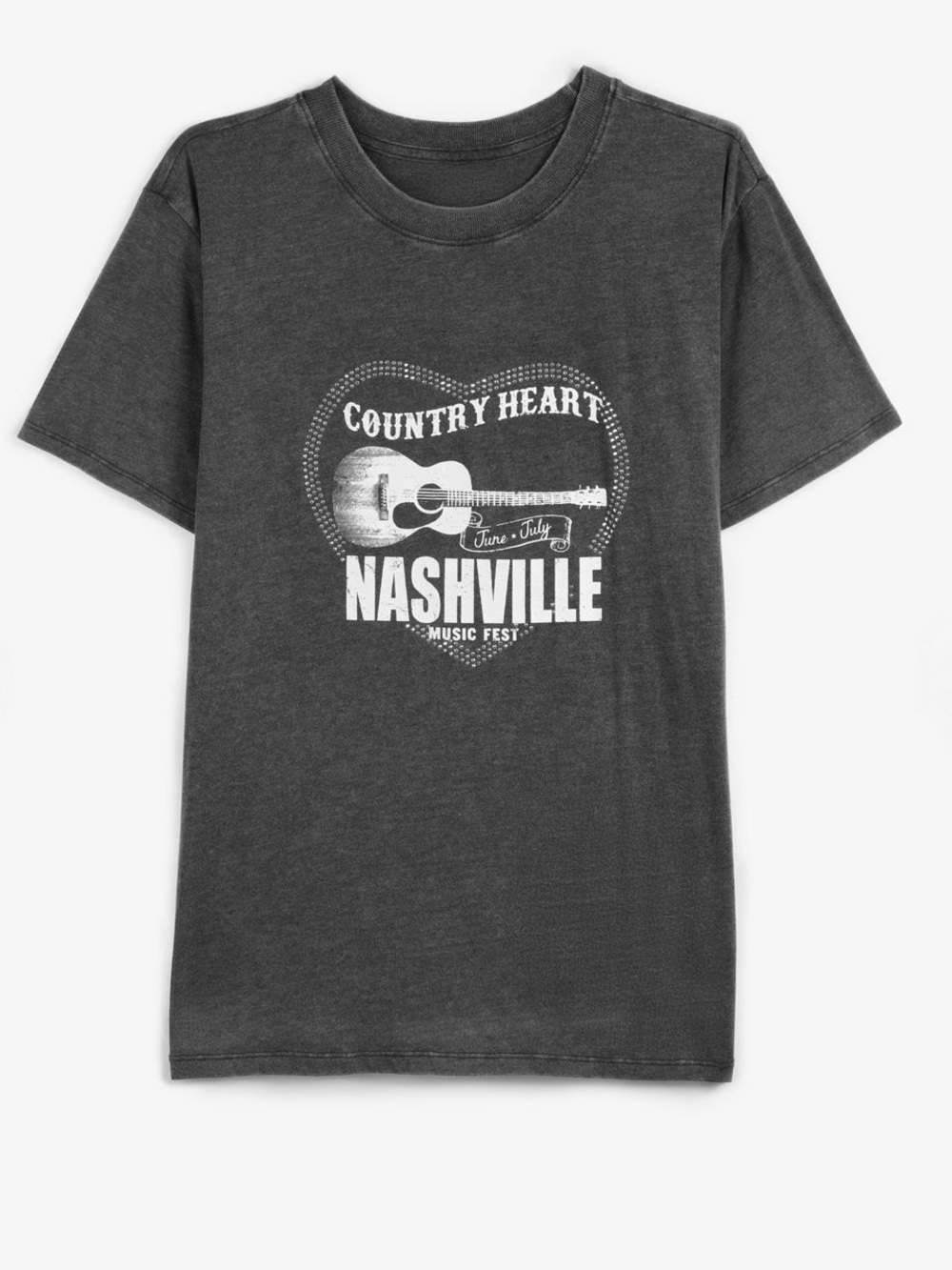 Maurices Charcoal Nashville Graphic Tee